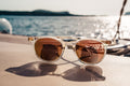 Luxury Cat-Eye Sonnenbrille Roségold
